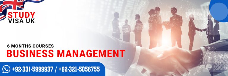 Study Visa UK Business management Course 6 Months