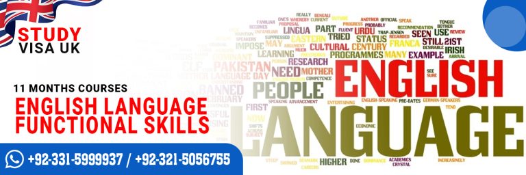 Study Visa UK English language functional skills Course 11 Months