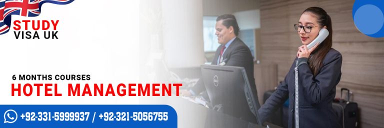 Study Visa UK Hotel management Course 6 Months
