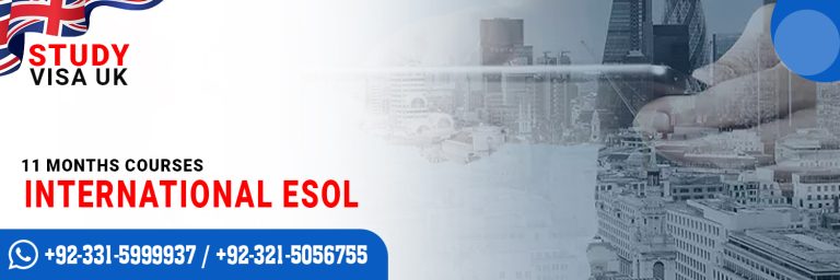 Study Visa UK International ESOL Course 11 Months