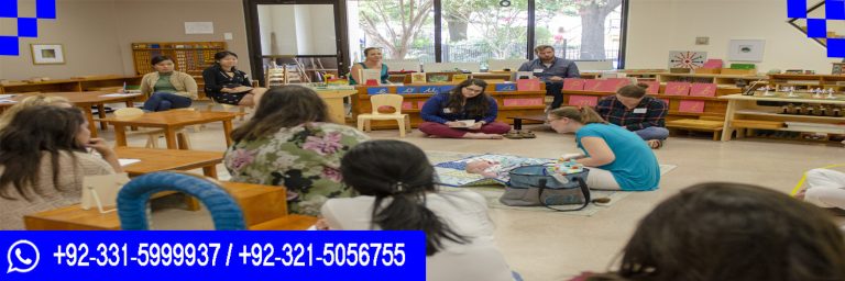 UKQ UK Approved International diploma in Montessori Teachers Training in Islamabad